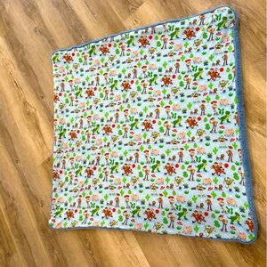 Little sleepies Toy Story blanket custom with shannon minky
